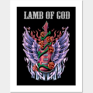 LAMB OF GOD BAND XMAS Posters and Art